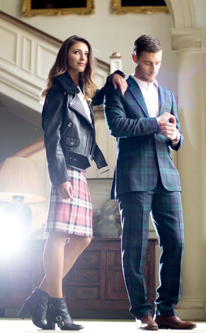 Clan Straight Skirt Tartan