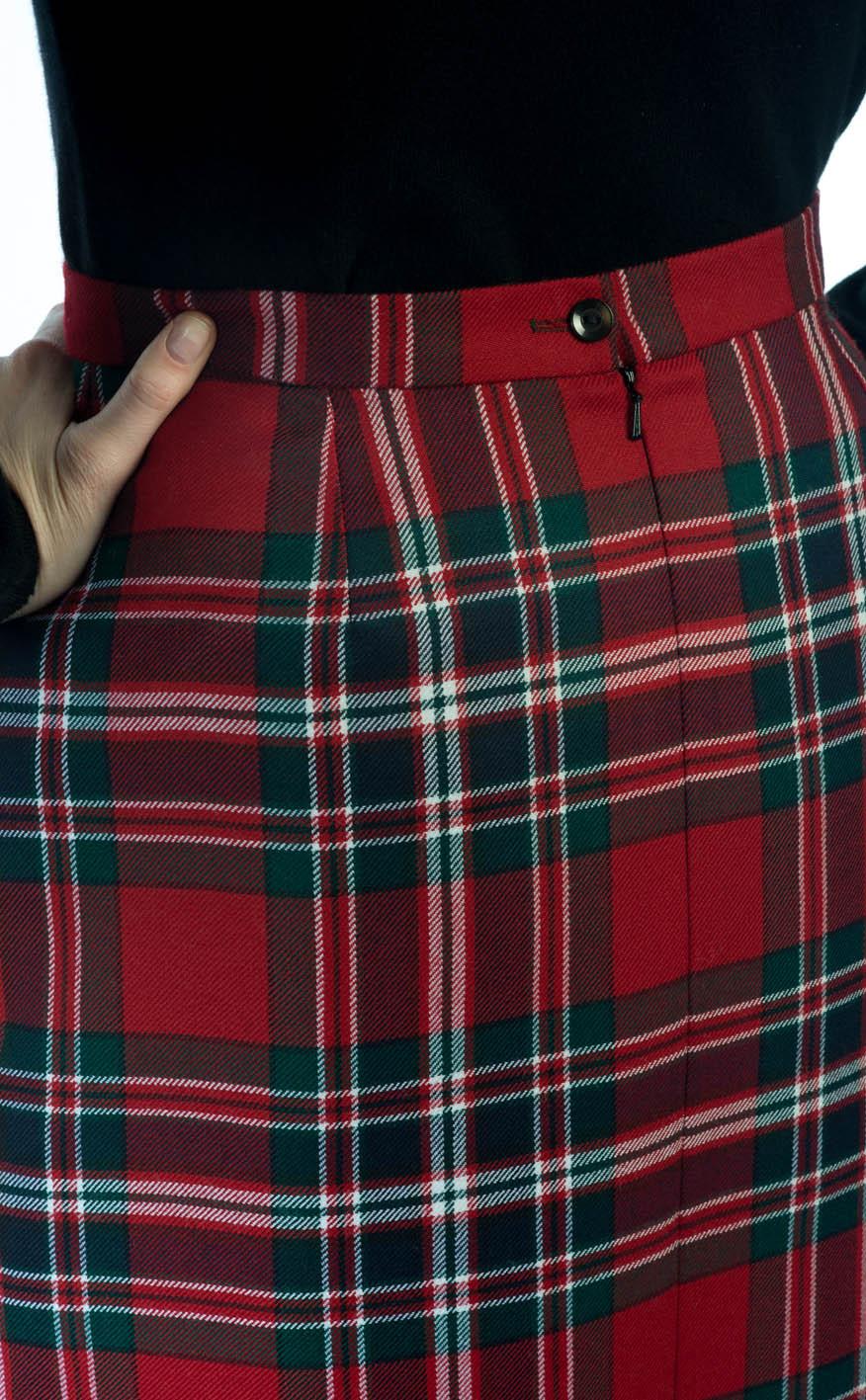 Clan Straight Skirt Tartan