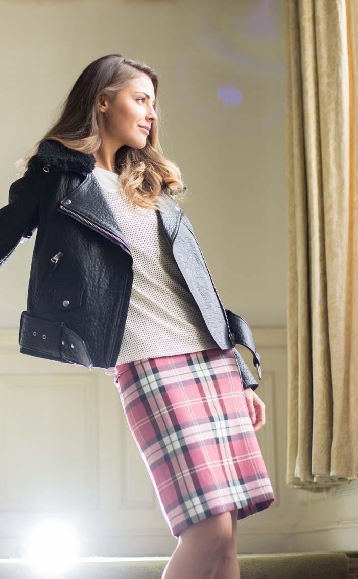 clan Straight Skirt tartan