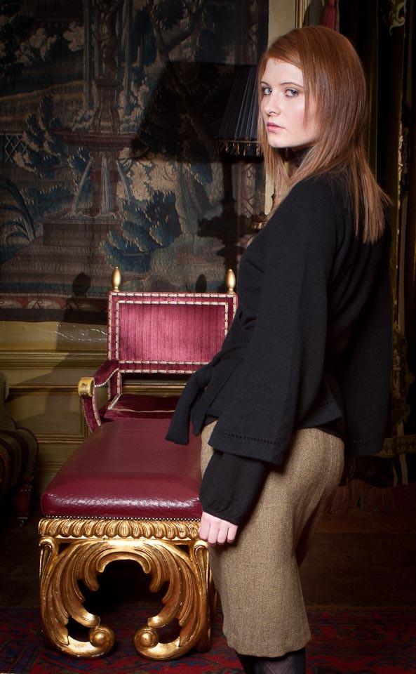 Clan Straight Skirt Tweed