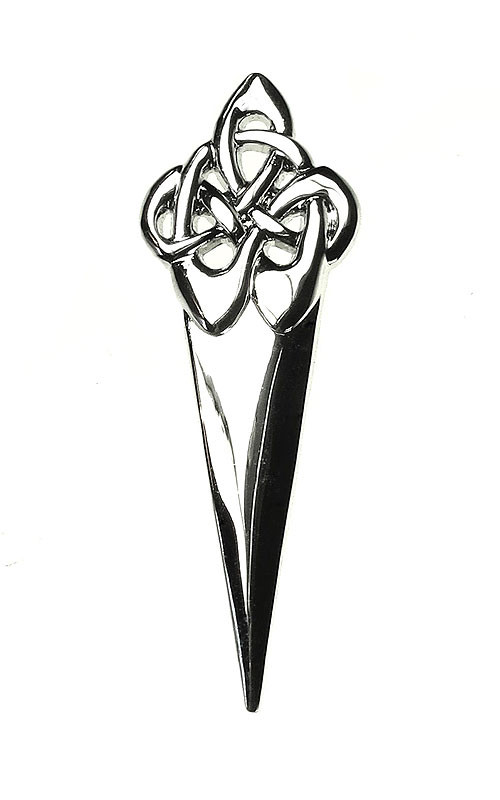clan Swirl Kilt Pin (Chrome)