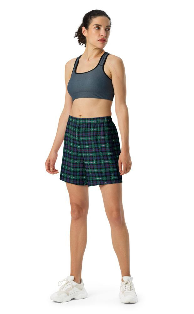 Clan Tartan Athletic Long Shorts