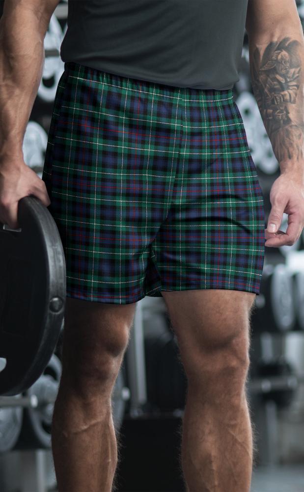 clan Tartan Athletic Long Shorts