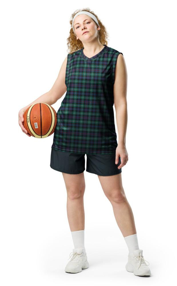 Clan Tartan Basketball Jersey