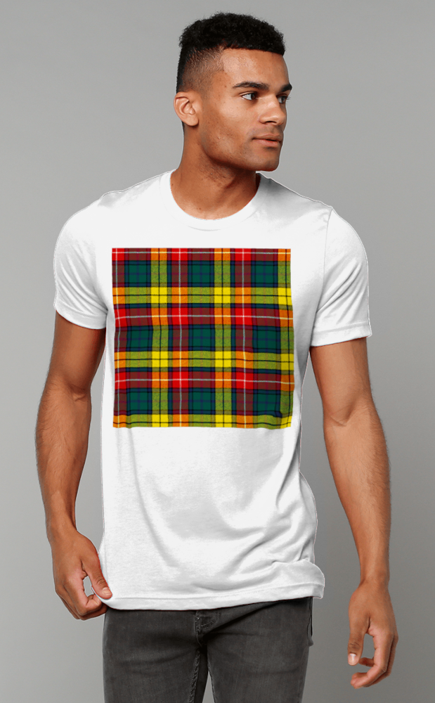 Clan Tartan Crew Neck T‑shirt