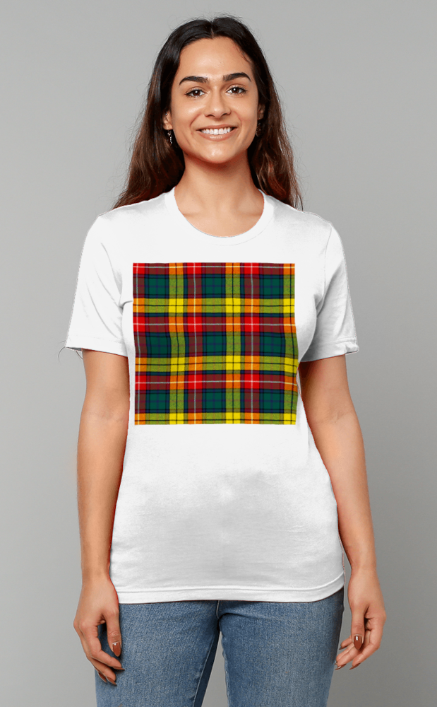 Clan Tartan Crew Neck T‑shirt