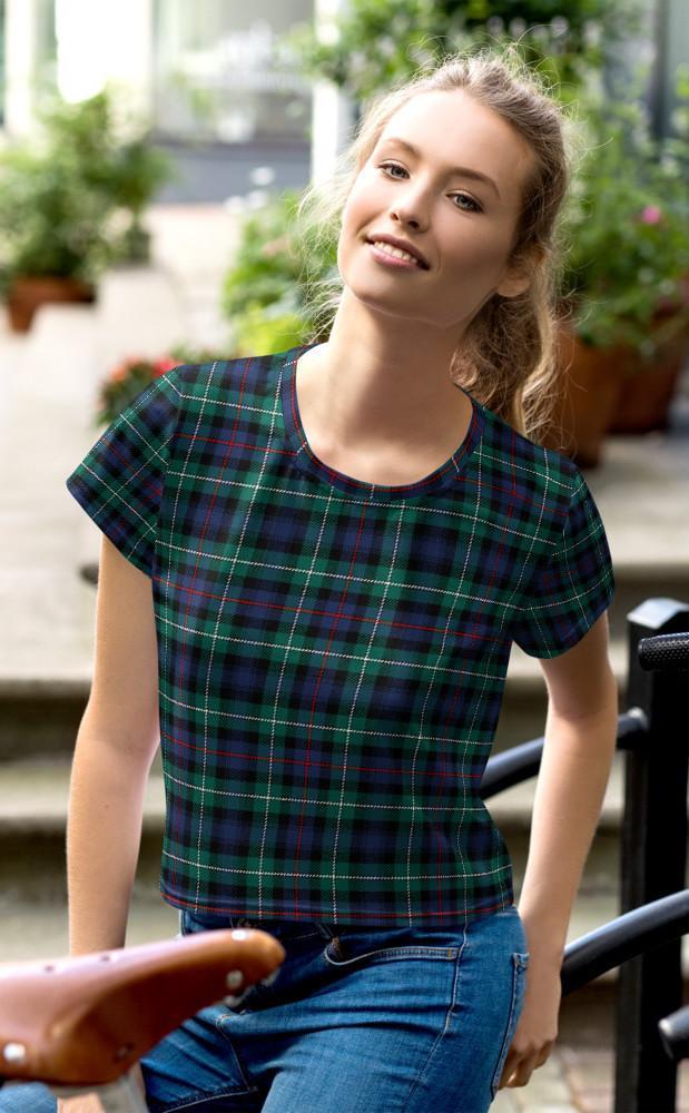 clan Tartan Crop Tee