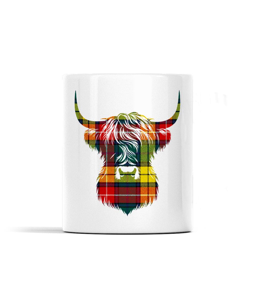 clan Tartan Design Borderless Mug
