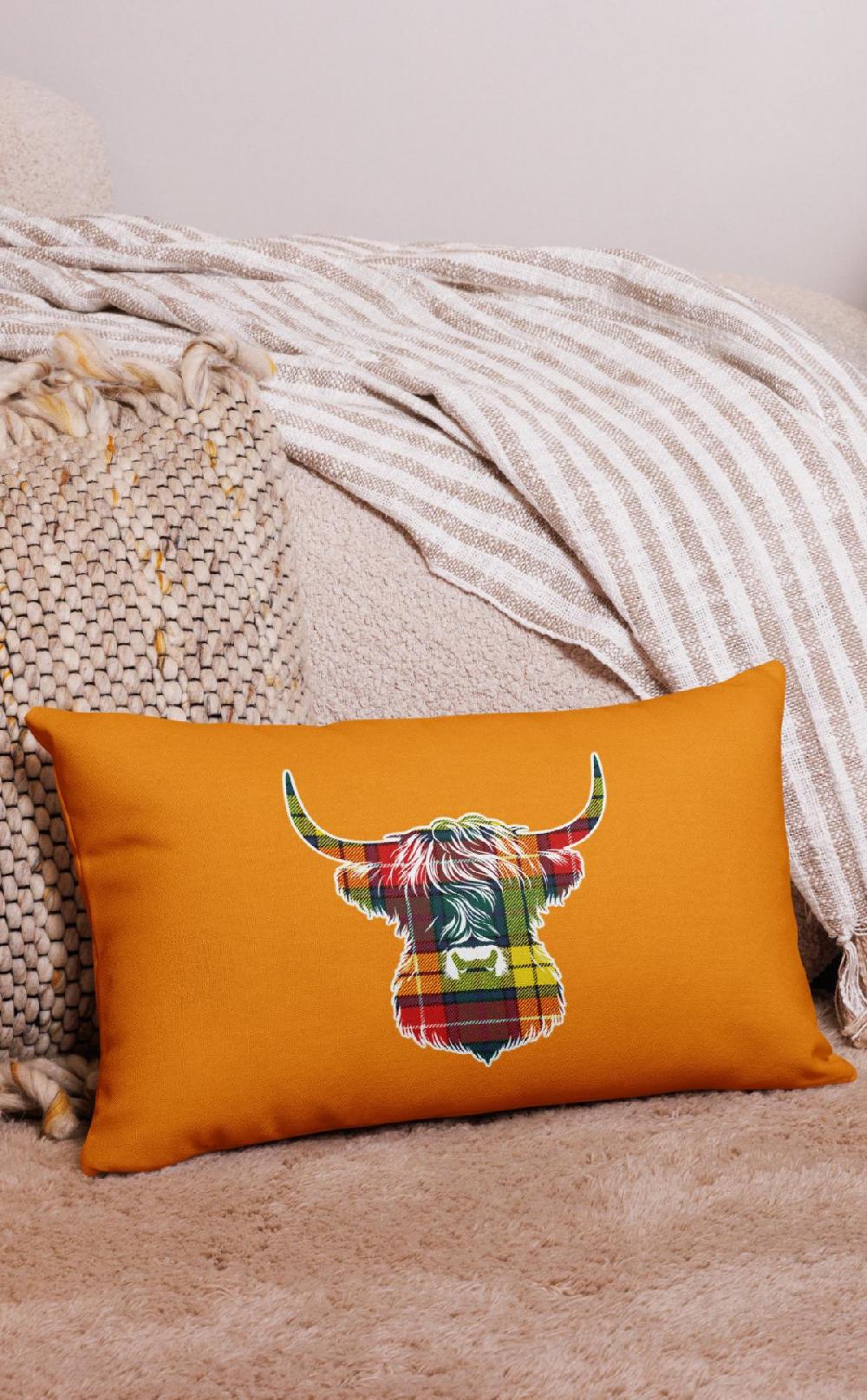 Clan Tartan Design Cushion Cover