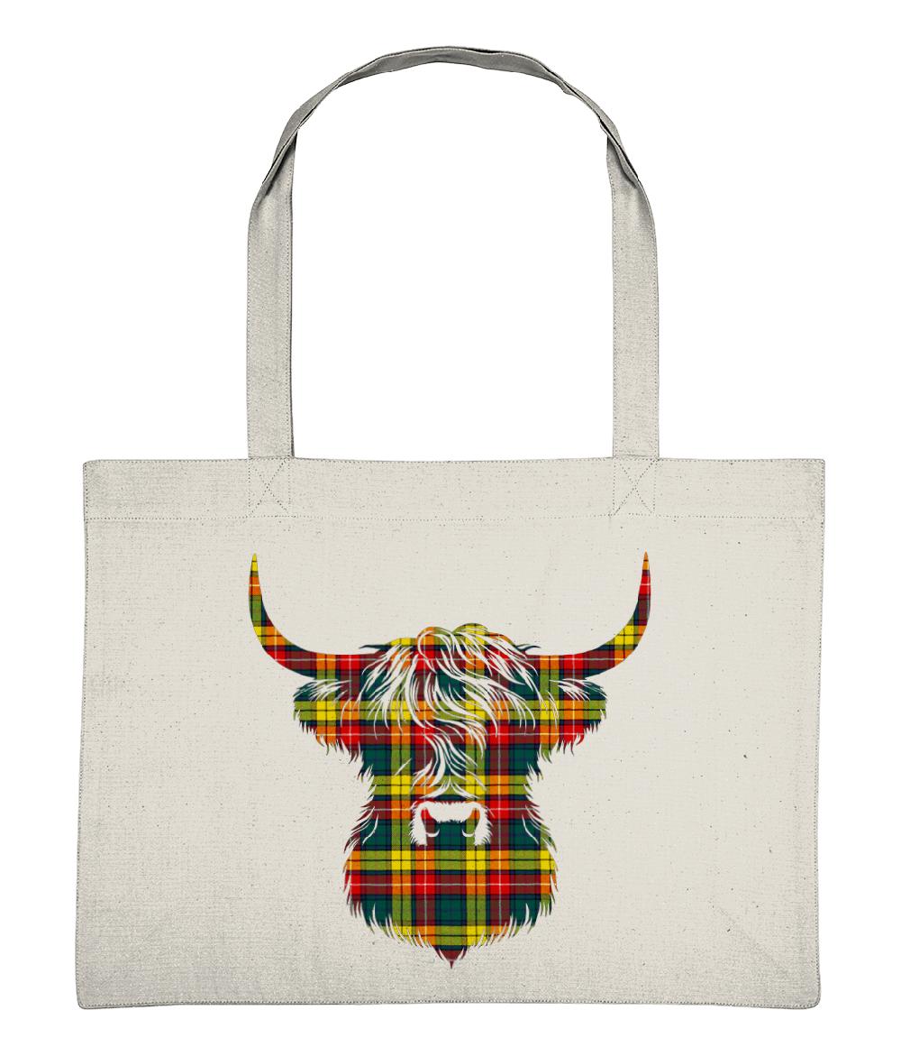 clan Tartan Design Shopping Bag