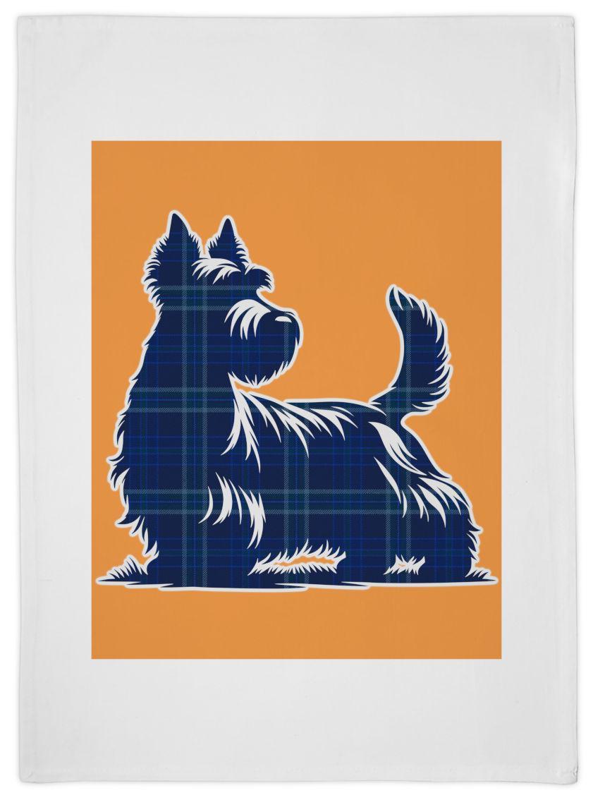 Clan Tartan Design Tea Towel