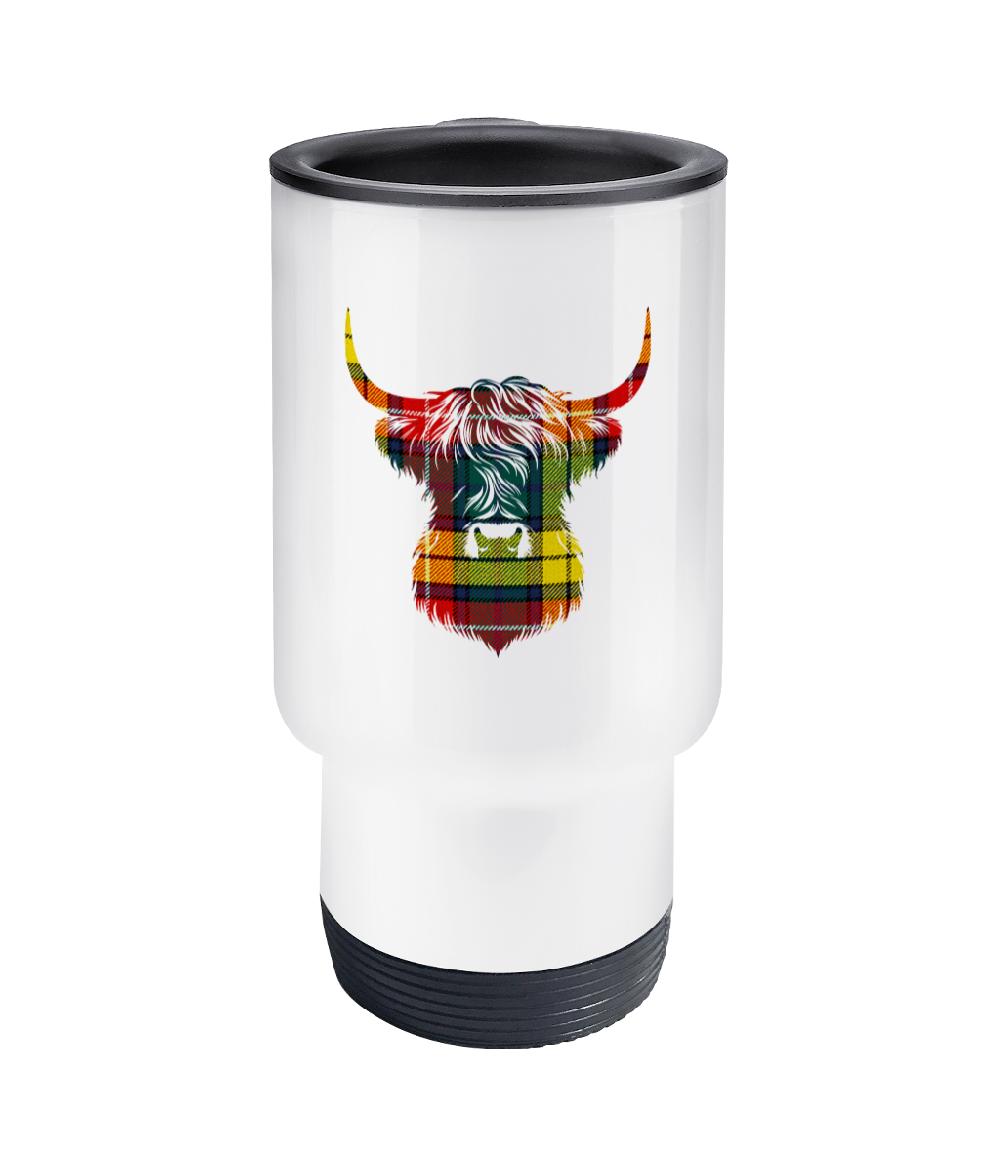 clan Tartan Design Travel Mug
