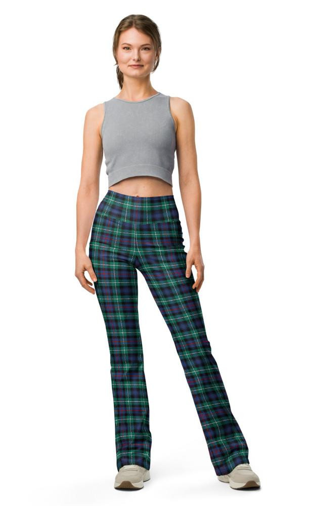 Clan Tartan Flare Leggings