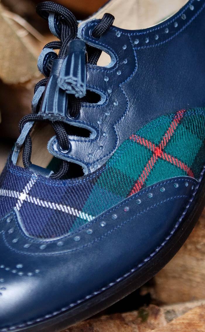 Clan Tartan Ghillie Brogues