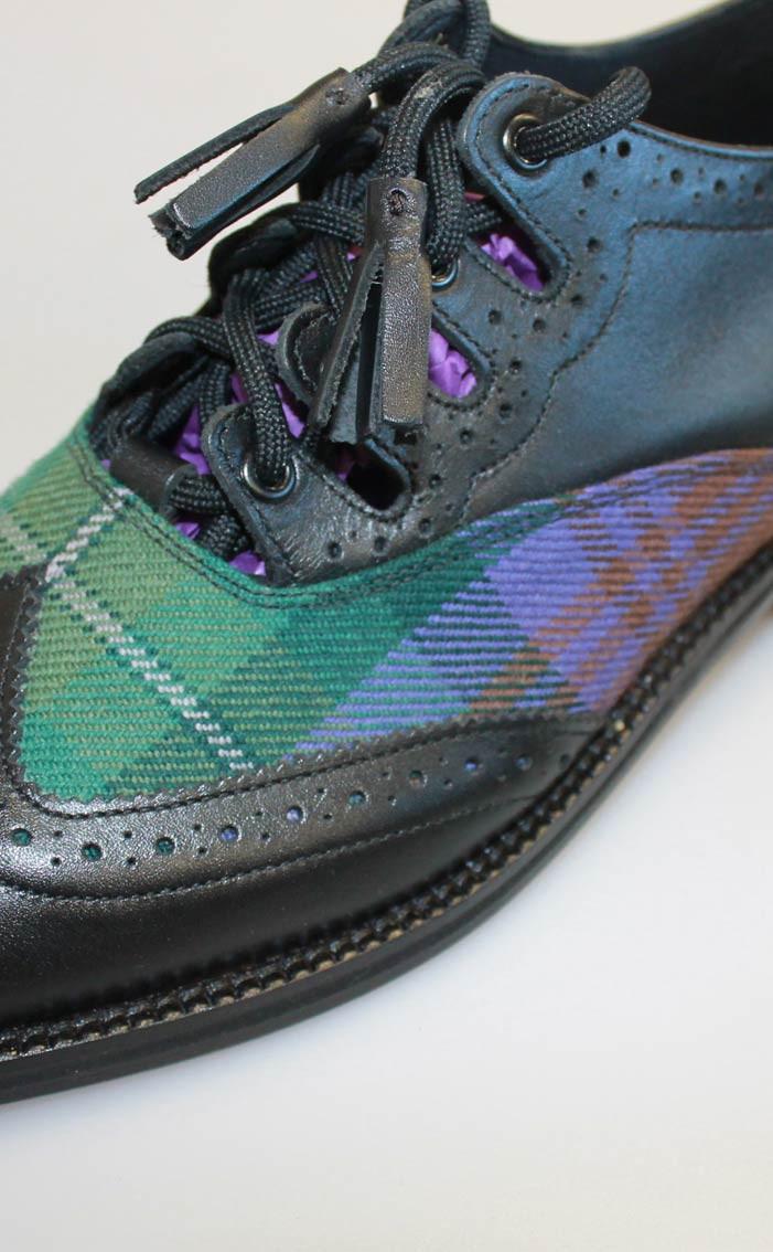 clan Tartan Ghillie Brogues