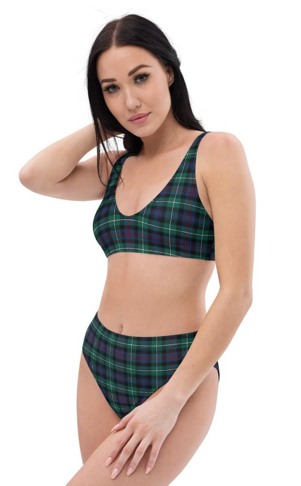 Clan Tartan High Waisted Bikini