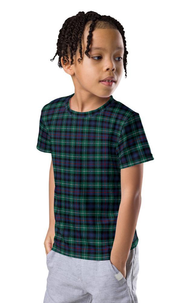 Clan Tartan Kids T‑Shirt