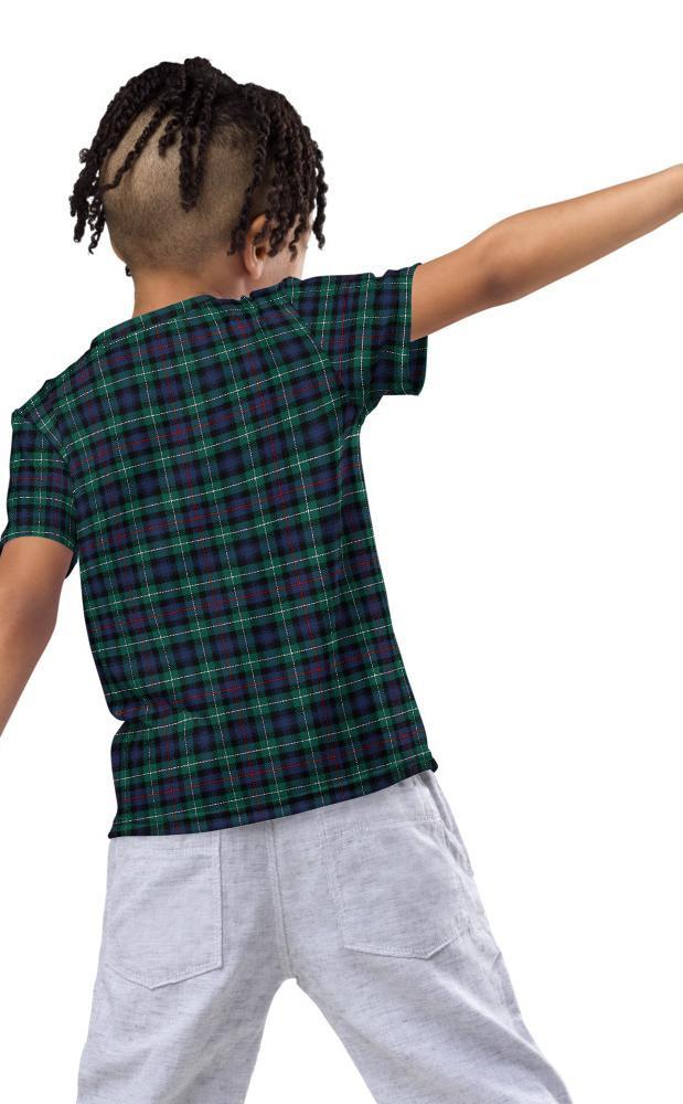 Clan Tartan Kids T‑Shirt