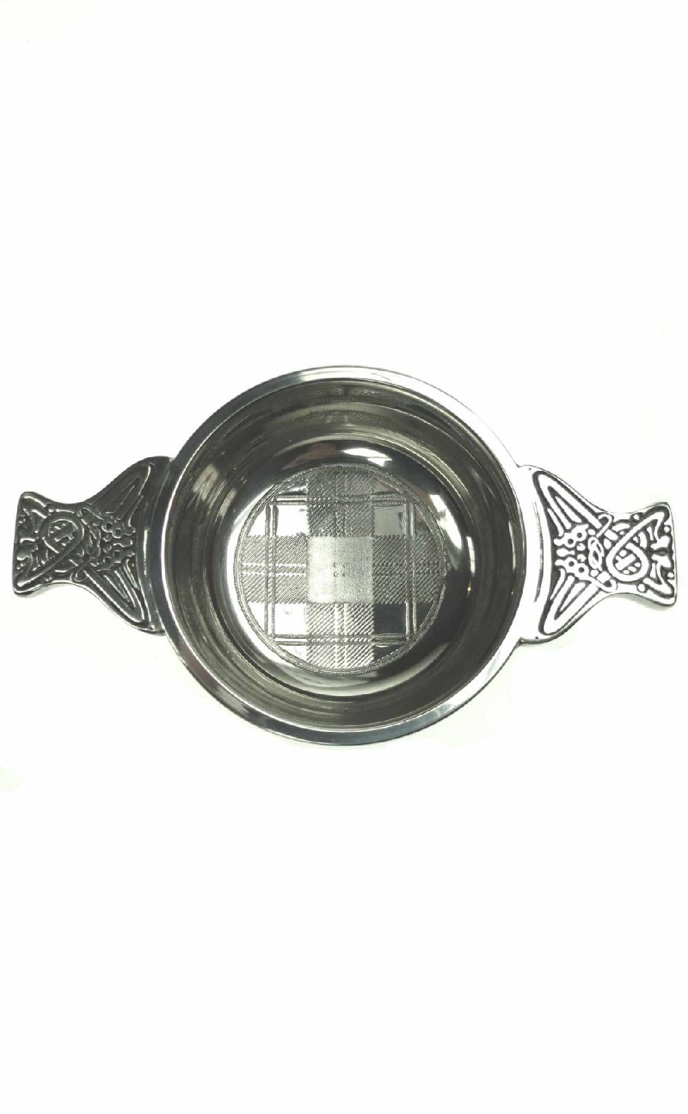 Clan Tartan Quaich