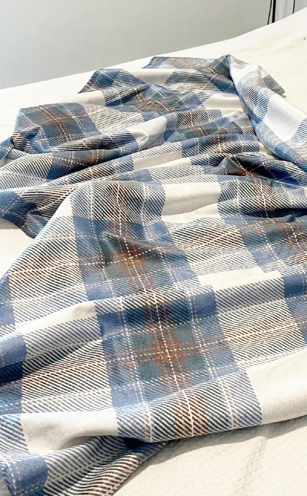 Clan Tartan Sherpa Blanket