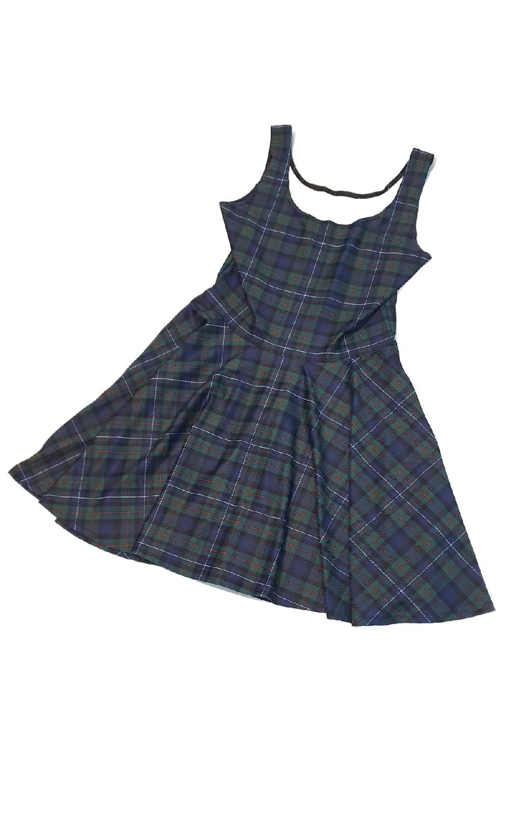 Clan Tartan Sleeveless Dress