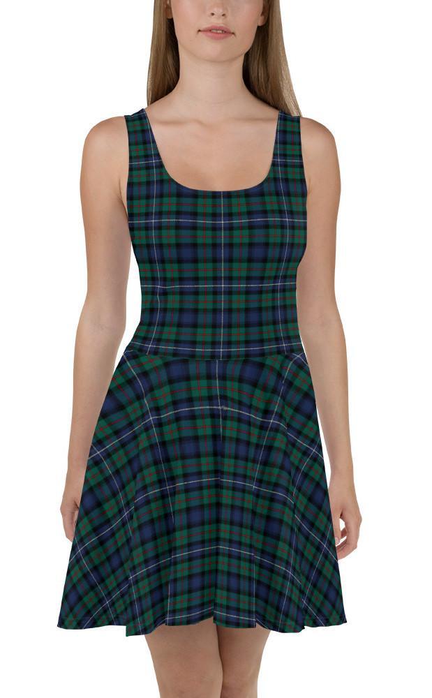 clan Tartan Sleeveless Dress