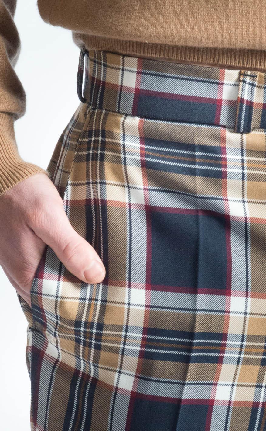 clan Tartan Trousers made‑to‑measure