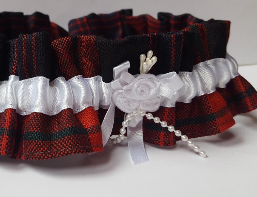 clan Tartan Wedding Garter
