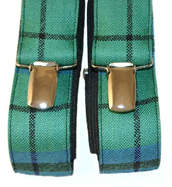 clan Tartan Wool Braces