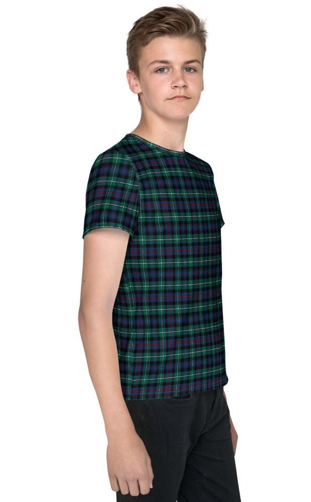Clan Tartan Youth T‑Shirt