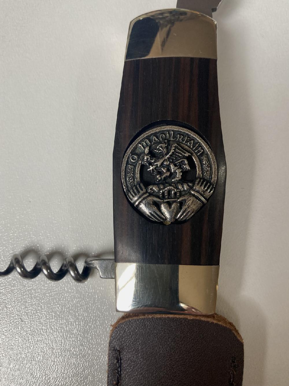 clan The Officer Clan Crest Sgian Dubh