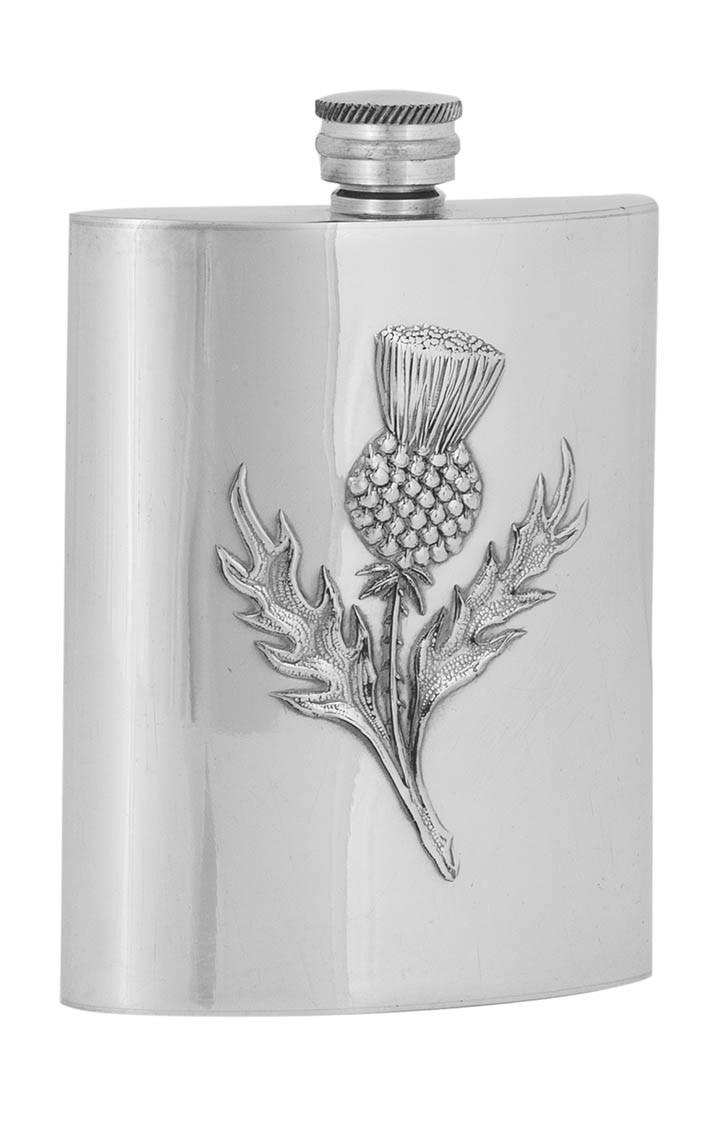 clan Thistle 6oz Flask