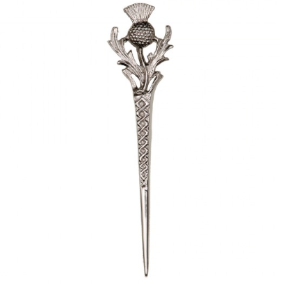clan Thistle and Knot Kilt Pin