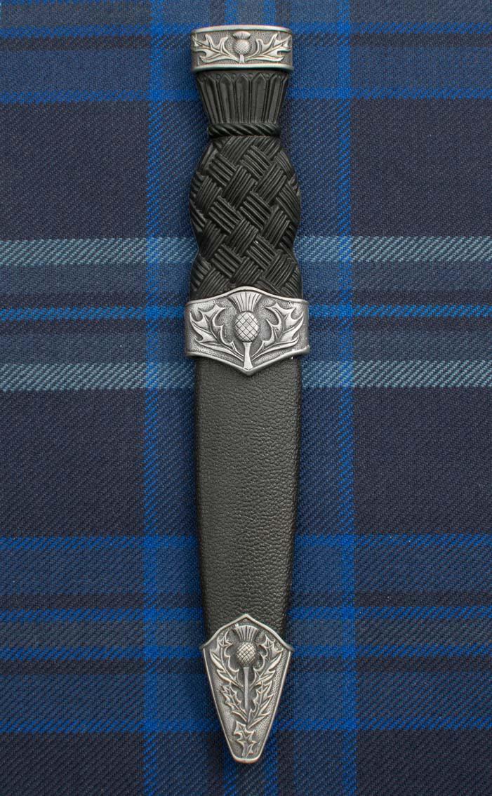 Clan Thistle Motif Sgian Dubh