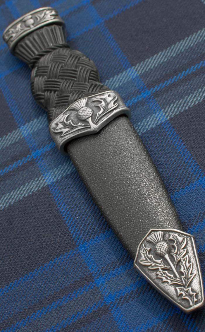 Clan Thistle Motif Sgian Dubh