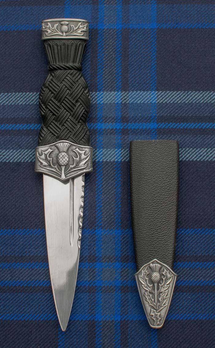 clan Thistle Motif Sgian Dubh