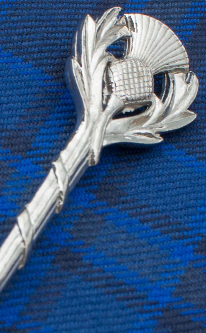 Clan Thistle Twist Kilt Pin