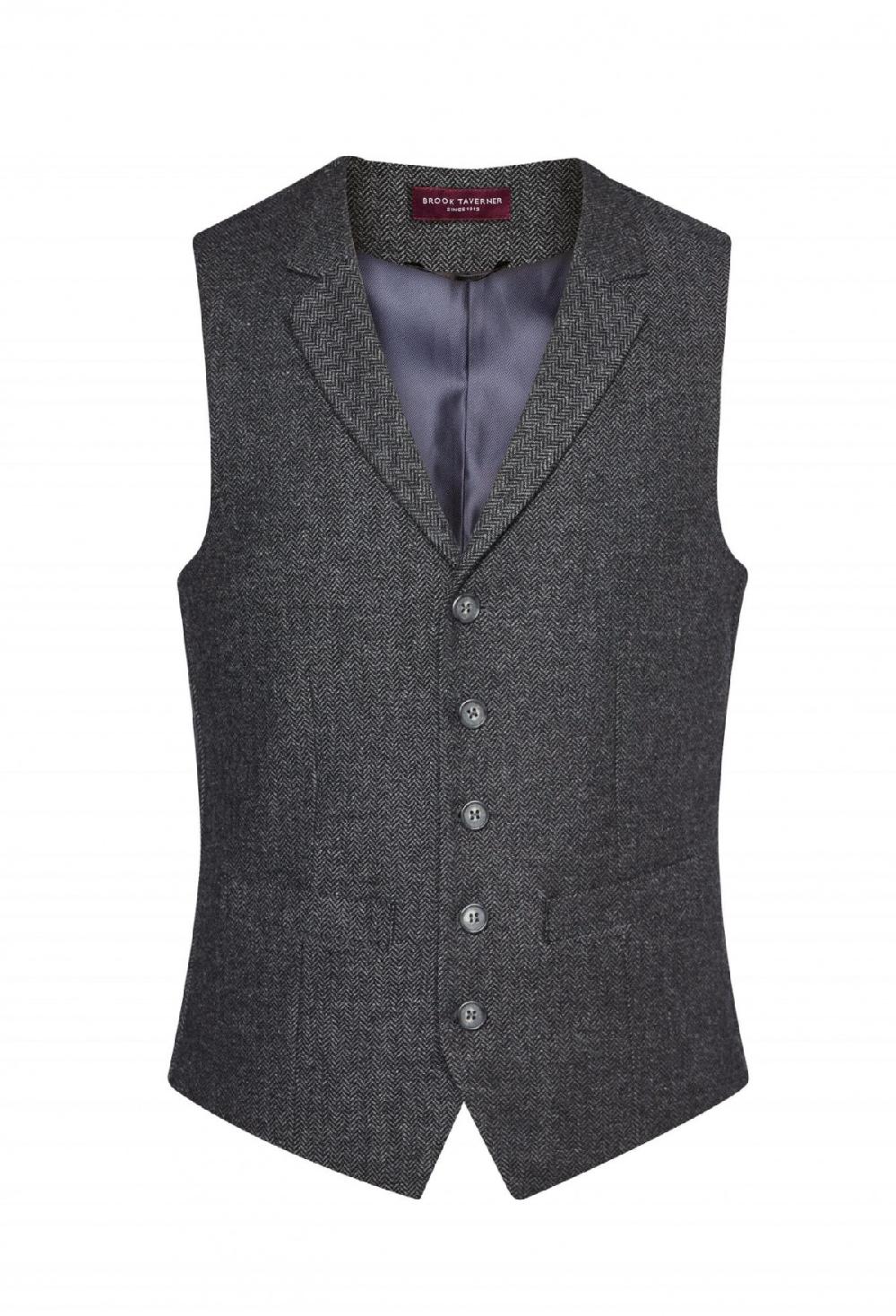 Clan Tweed Collared Waistcoat