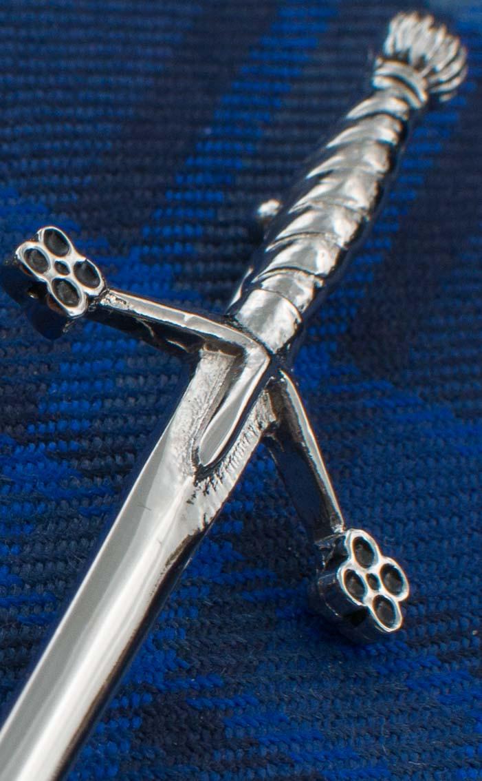 Clan Wallace Sword Kilt Pin