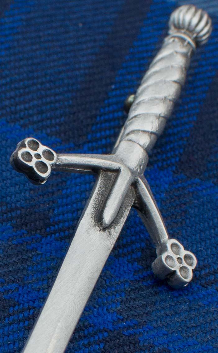 Clan Wallace Sword Kilt Pin