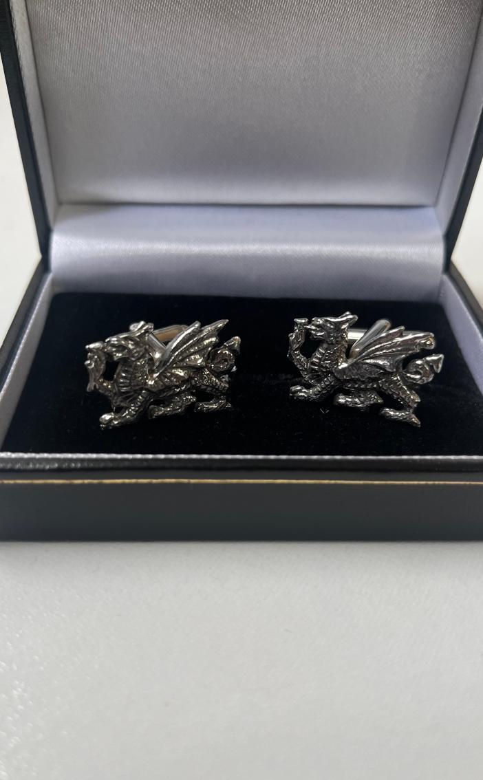 Clan Welsh Dragon Cufflinks
