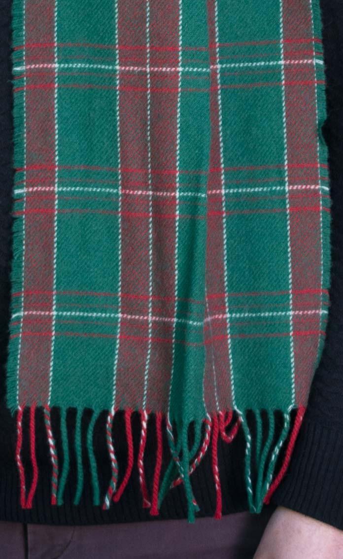 Clan Welsh Lambswool Tartan Scarf