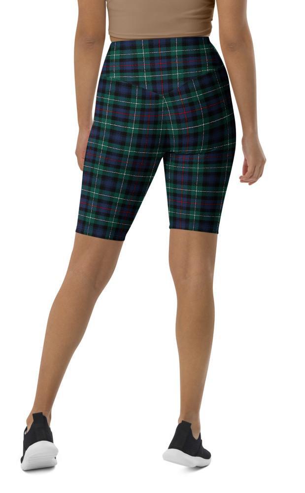 Clan Womens Tartan Biker Shorts