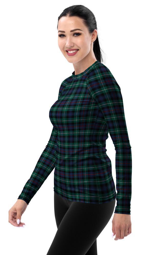 Clan Womens Tartan Rash Guard