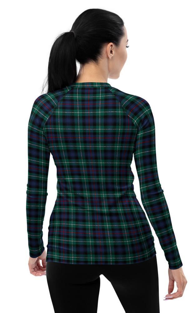Clan Womens Tartan Rash Guard