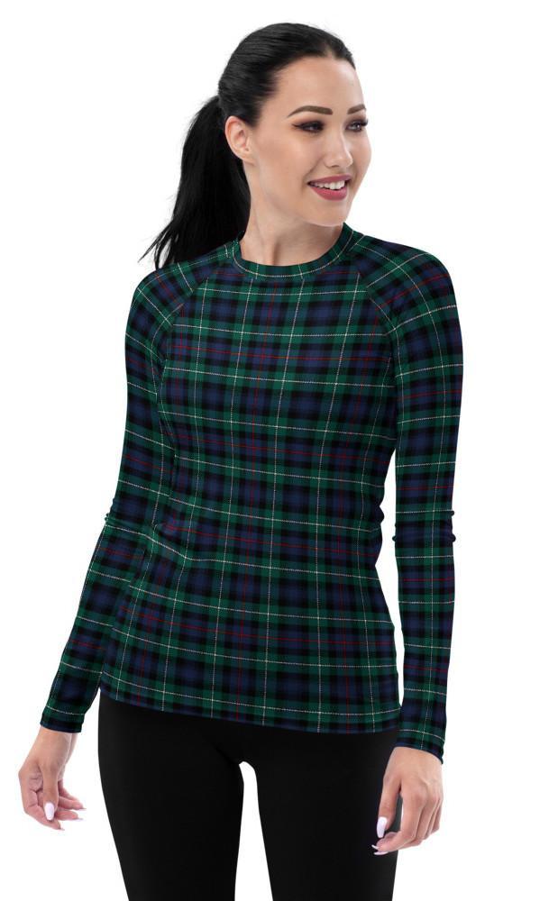 Clan Womens Tartan Rash Guard