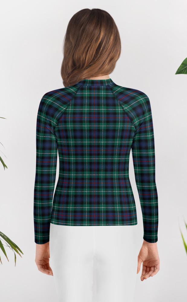 Clan Youth Tartan Rash Guard