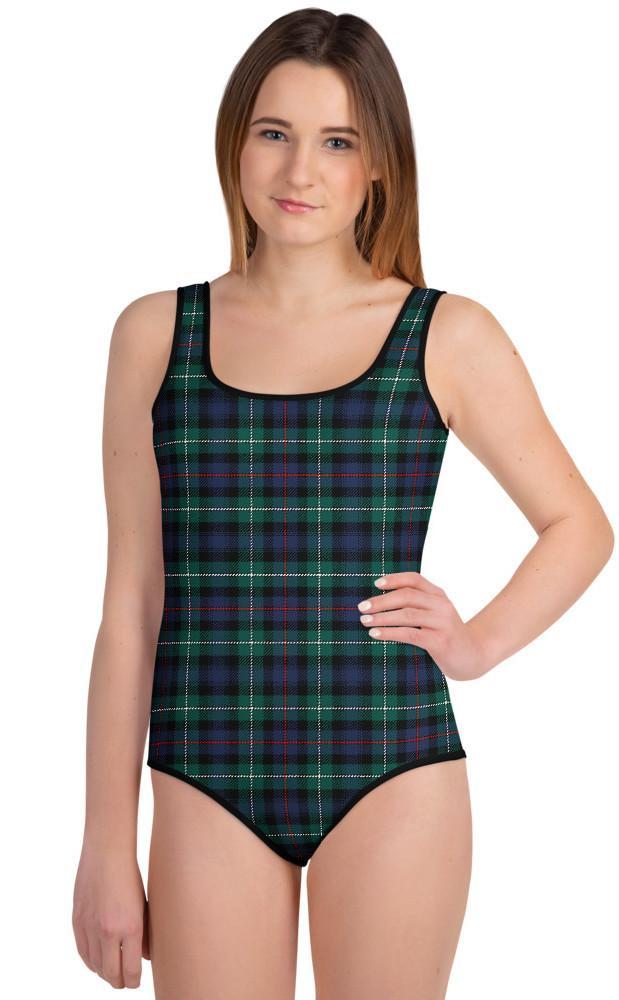 Clan Youth Tartan Swimsuit