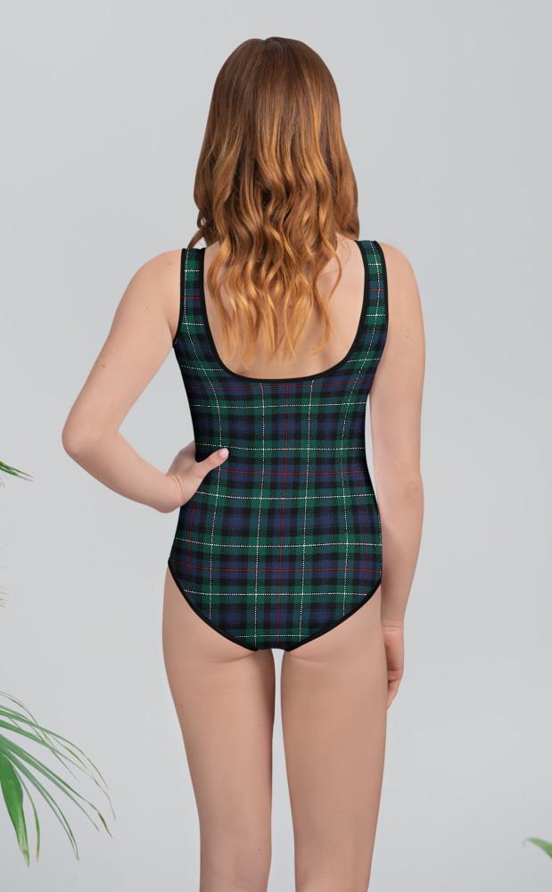 Clan Youth Tartan Swimsuit
