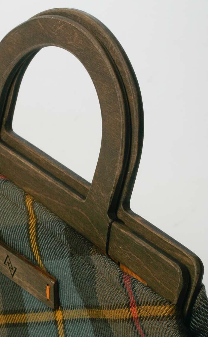 Clan D.C. Dalgliesh Exclusive: Large Framed Tartan Handbag